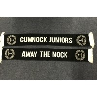 Cumnock Juniors Knitted Away The Nock Scarf