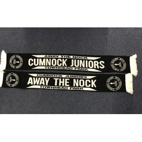 Cumnock Juniors Knitted Townhead Park Scarf