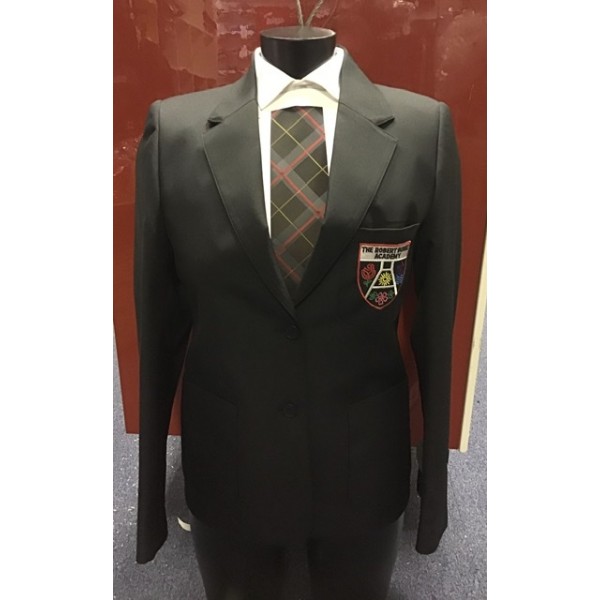 The Robert Burns Academy Girls Fitted Eco Blazer Donsport